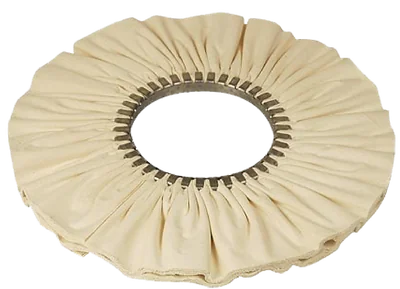 Disques plissés en sisal et coton · Hilzinger Textile